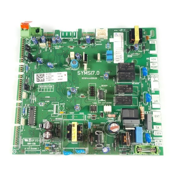 Placa Electrónica Caldera Saunier Duval Isofast F 35 E H-MOD. Reacondicionada. 6 Meses Garantía