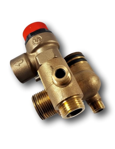 Conjunto Válvula de Seguridad Metálica Baxi Roca Victoria 24/24 F