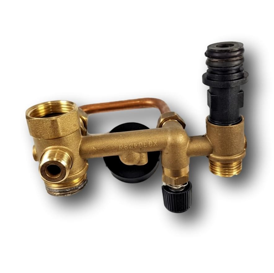 Conjunto Manómetro de Presión Llave de Vaciado Fagor FE 25 NOX/1 N