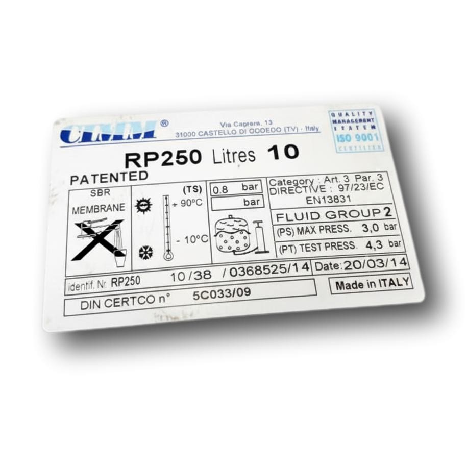 Vaso de Expansión Bluehelix Pro 32C