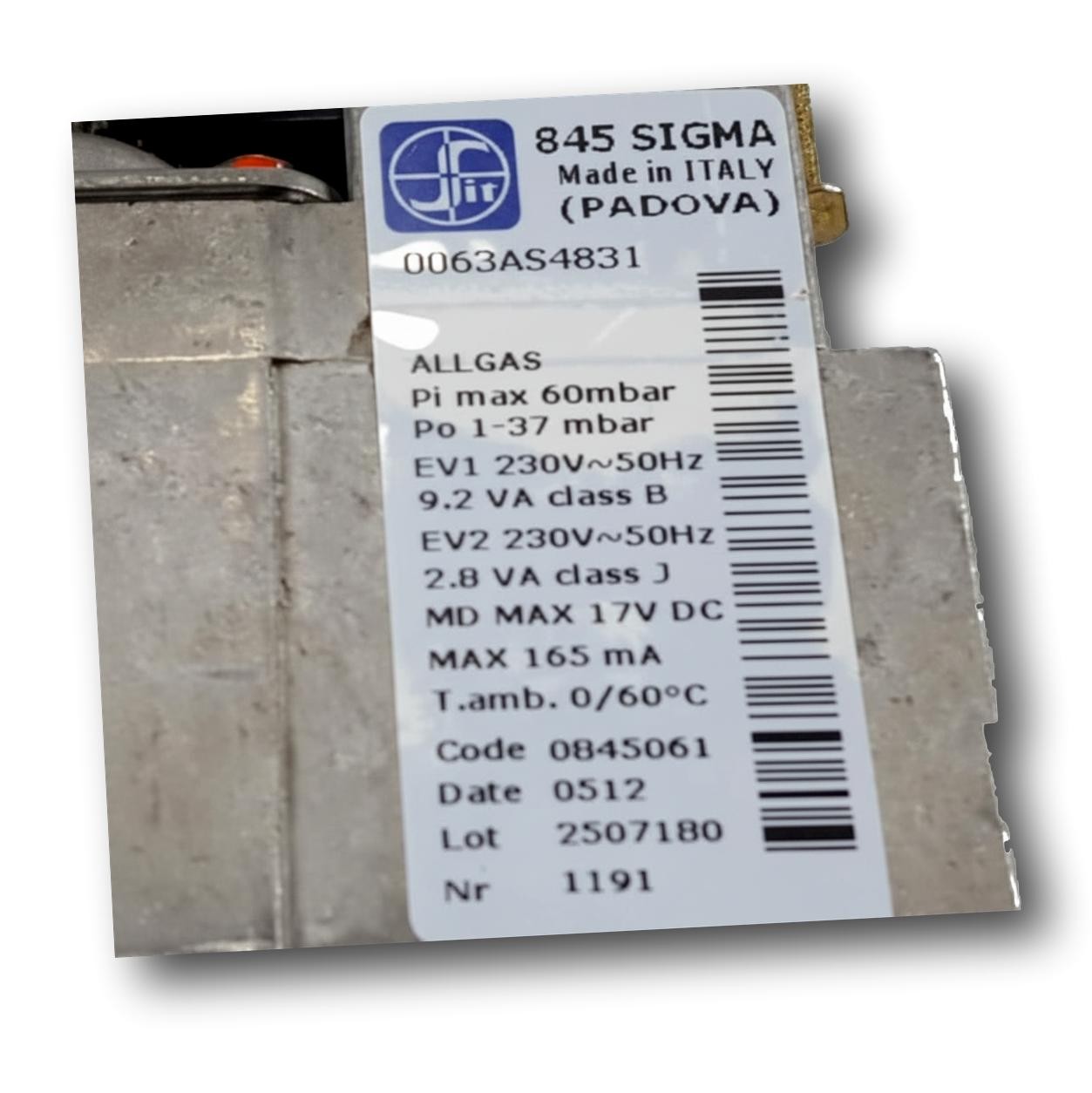 Válvula de Gas Fagor CE-20E N