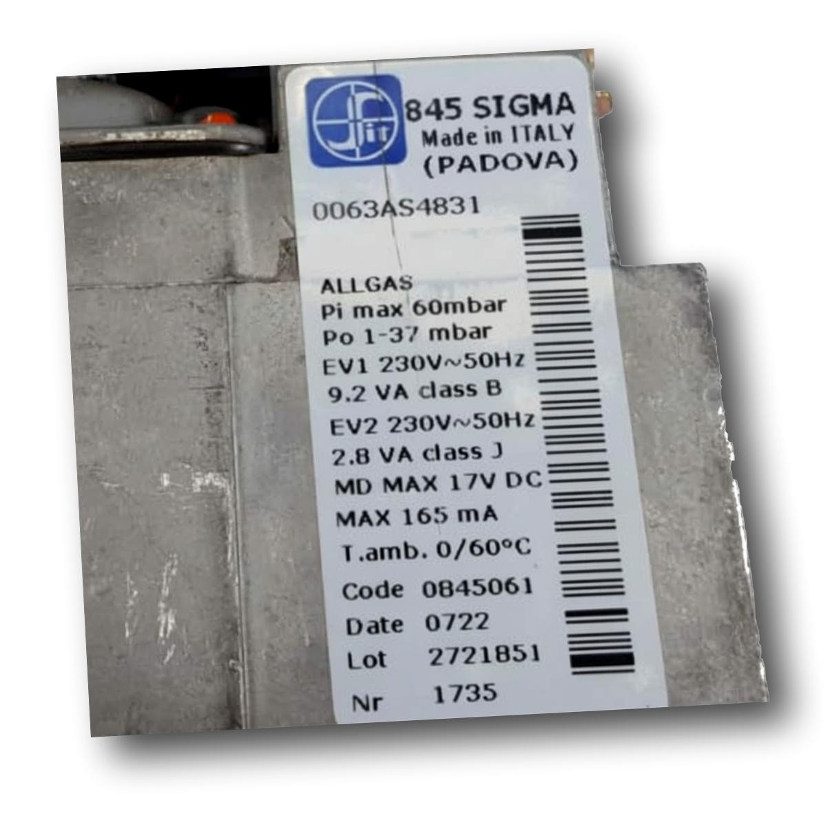 Válvula de Gas Fagor FEB-23E N