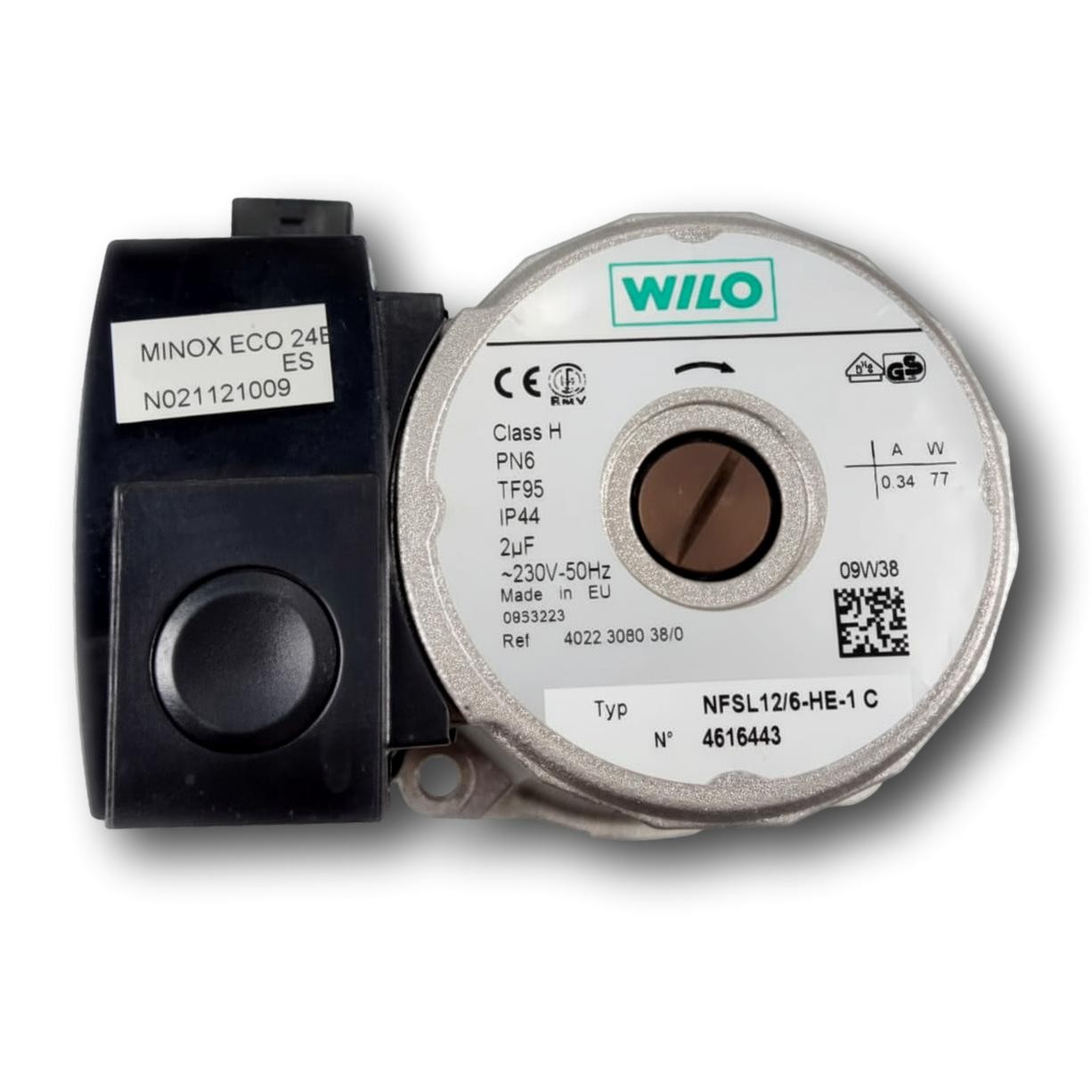 Motor de Bomba Circuladora Manaut Minox Eco 24 E