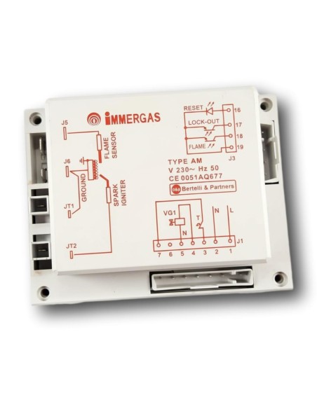 Transformador Immergas Zeus superior AM63