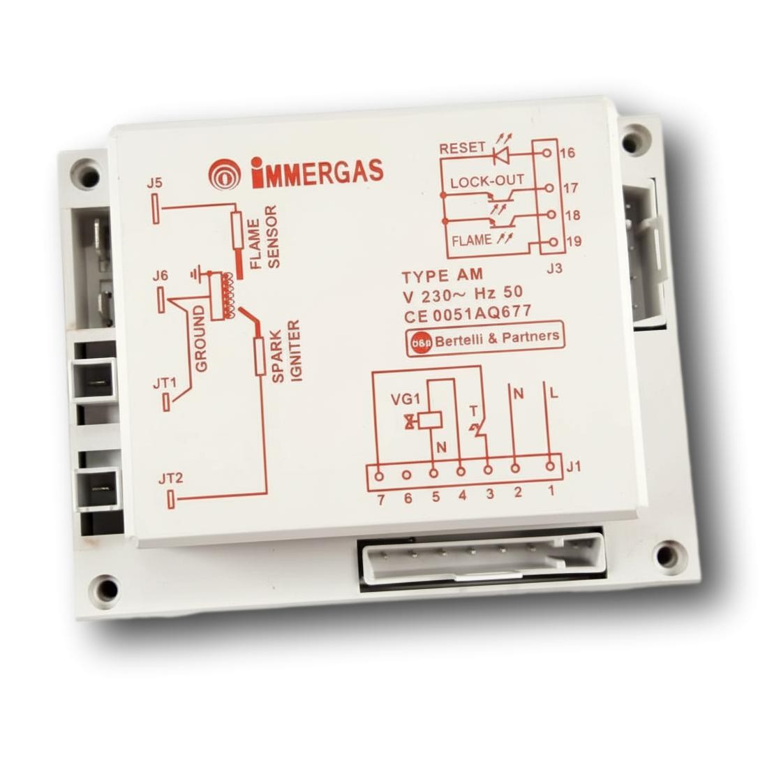 Transformador Immergas Zeus superior AM63