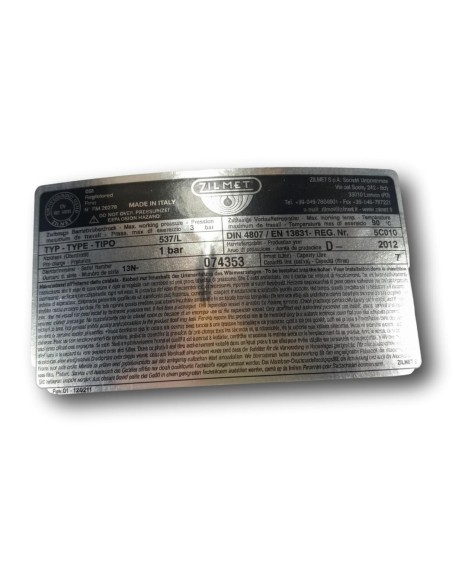 Vaso de Expansión Fagor FE-24 NOX