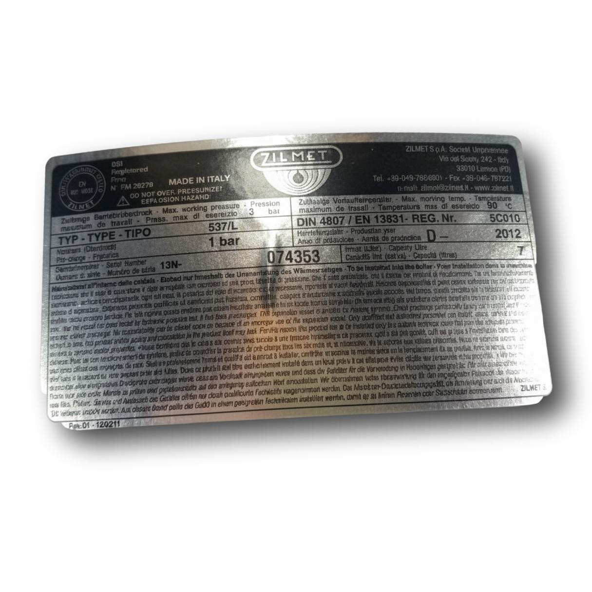 Vaso de Expansión Fagor FE-24 NOX