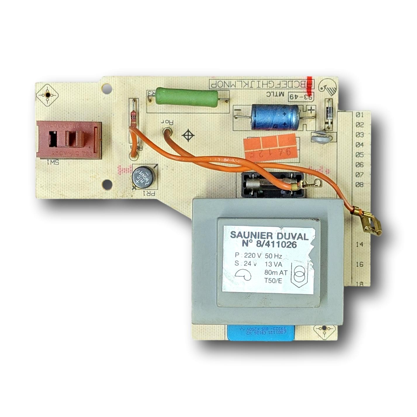 Placa con trasformador de encendido Saunier Duval Themis 214/23