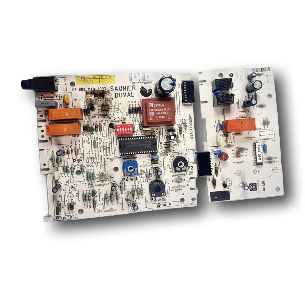 Conjunto Placa Electrónica Principal y Auxiliar Saunier Duval