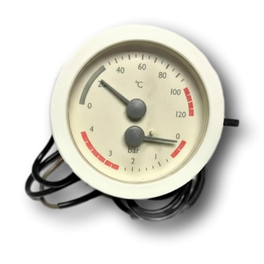 Manómetro de Presión y Temperatura Themaplus F23 E