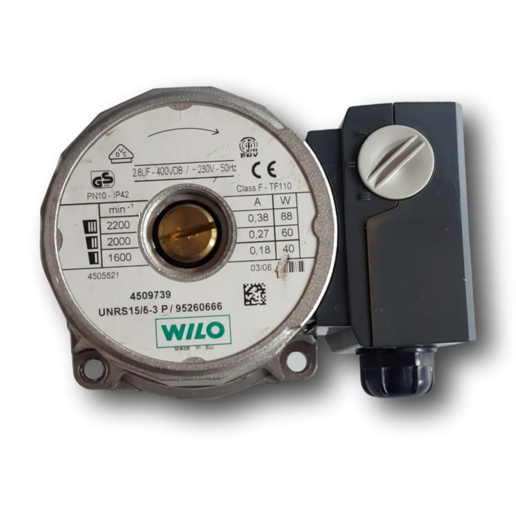 Motor de bomba Wilo UNRS15/6-3 P · 4509739 · 95260666