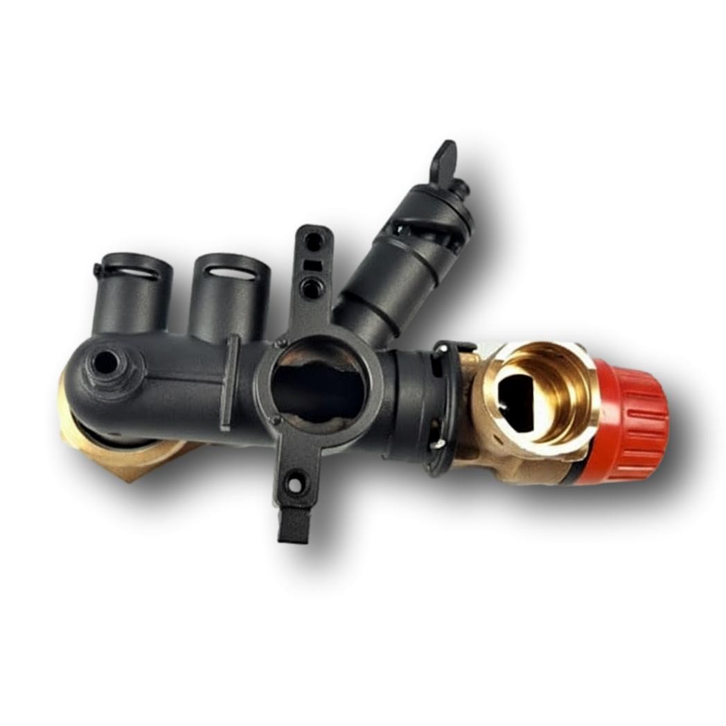 Grifo de Vaciado y Válvula de Seguridad Eurosmart ZWA 24 1 AM