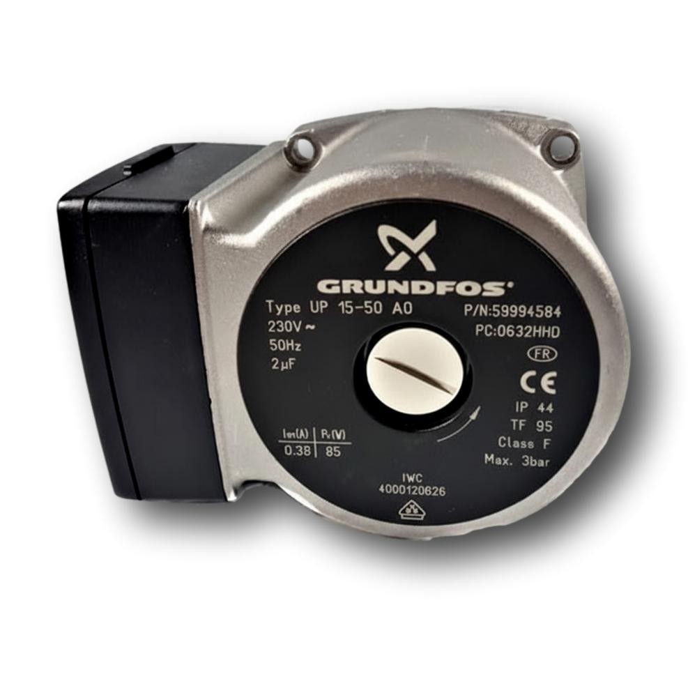 Motor Saunier Duval Thematek SF24 E · Grundfos UP15-50 A0 · 59994584