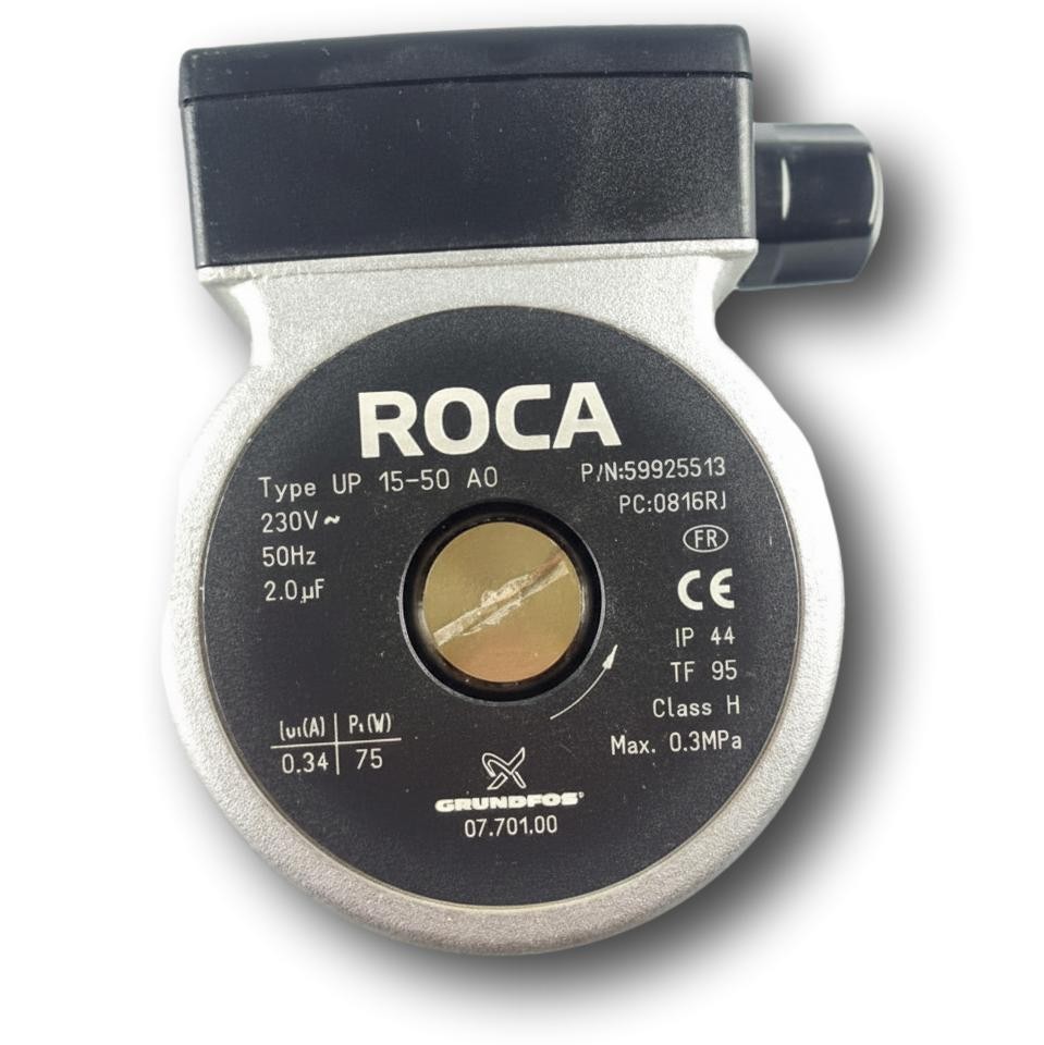 Motor de bomba Roca Neobit S 24/24 F · Grundfos UP 15-50 A0 · 59925513