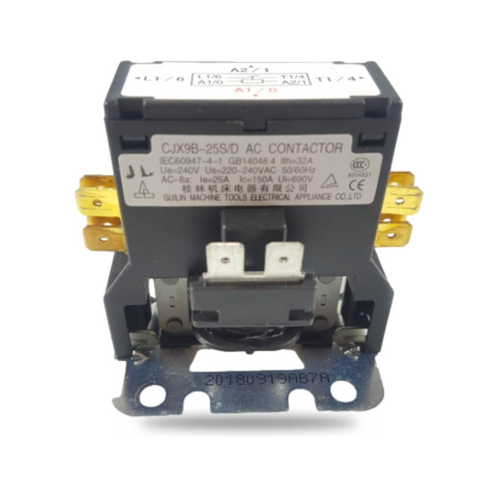 Contactor Magnético Monofásico CJX9B-25S/D