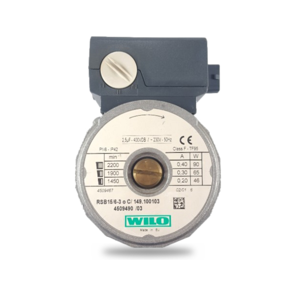 Motor de Bomba Wilo RSB15/6-3